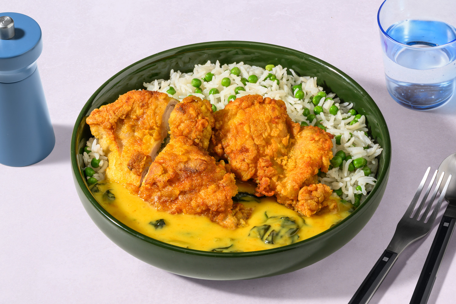 Creamy Coronation Chicken Thighs