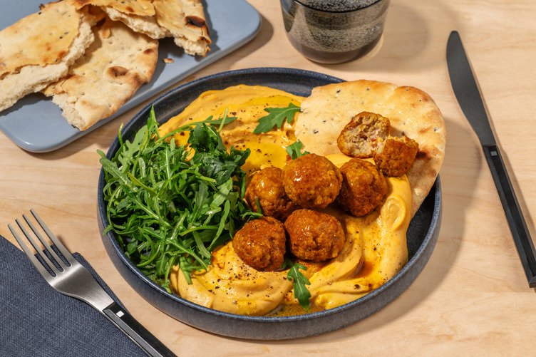 Polpette di pollo alle spezie Ras El Hanout