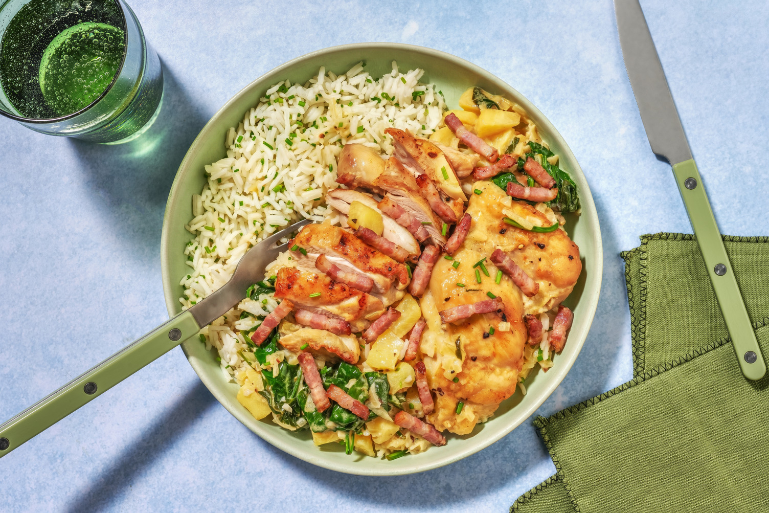 Easy Chicken and Bacon à la Normande