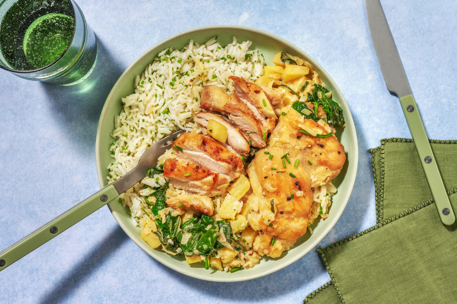 Easy Double Chicken à la Normande