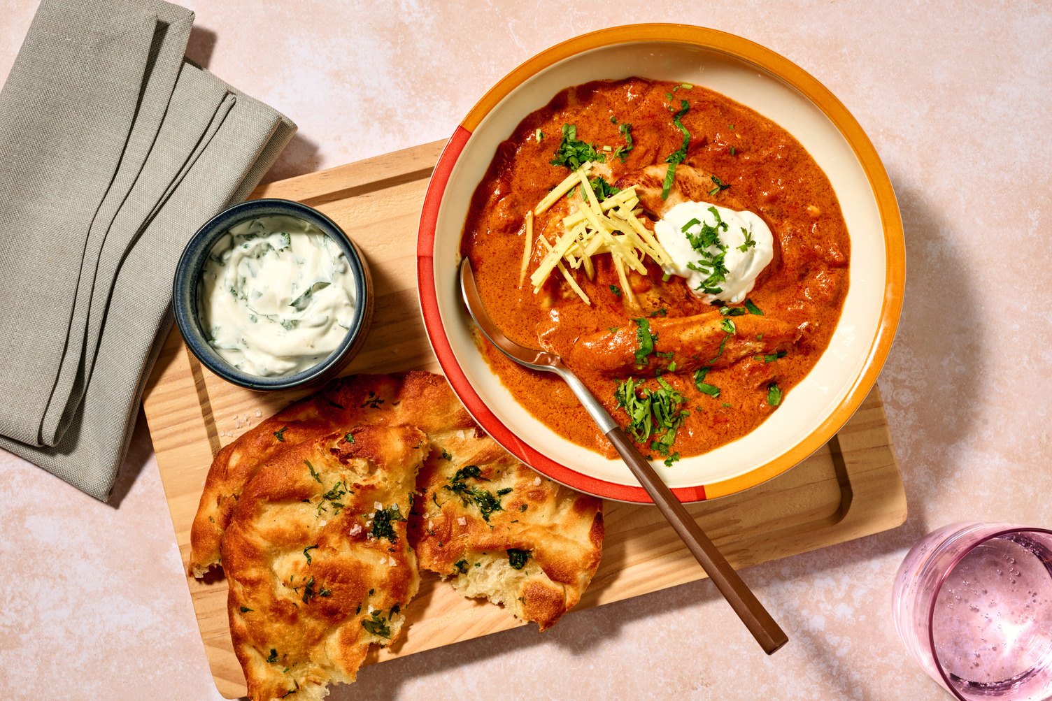 Pakistansk kylling karahi 