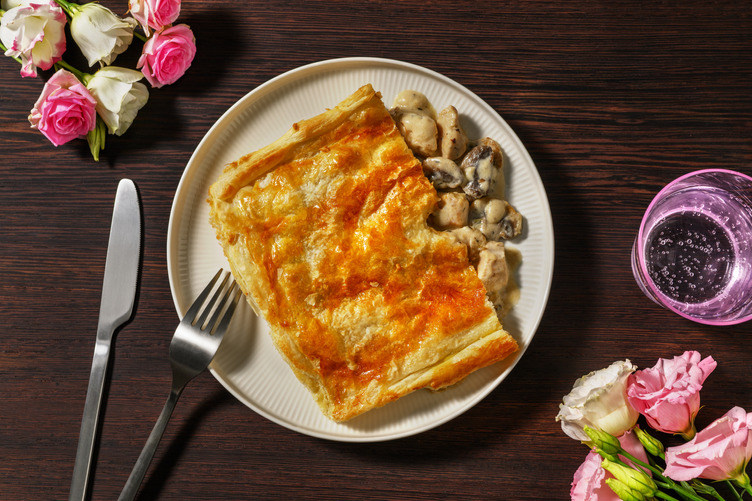 Chicken Pot Pie with Irish Bacon