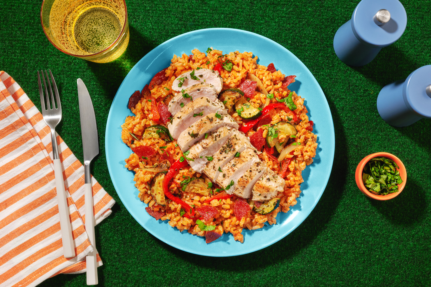  Terrance Pieters' favo: kipfilet met paella-stijl rijst