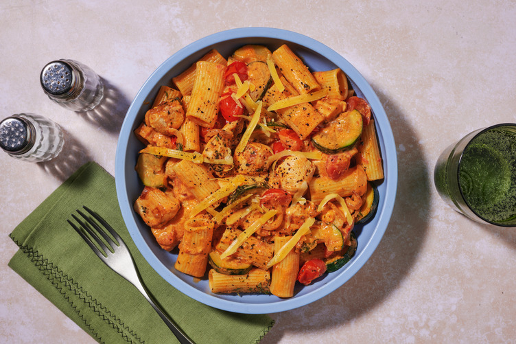Pomodoro Secco Chicken Rigatoni
