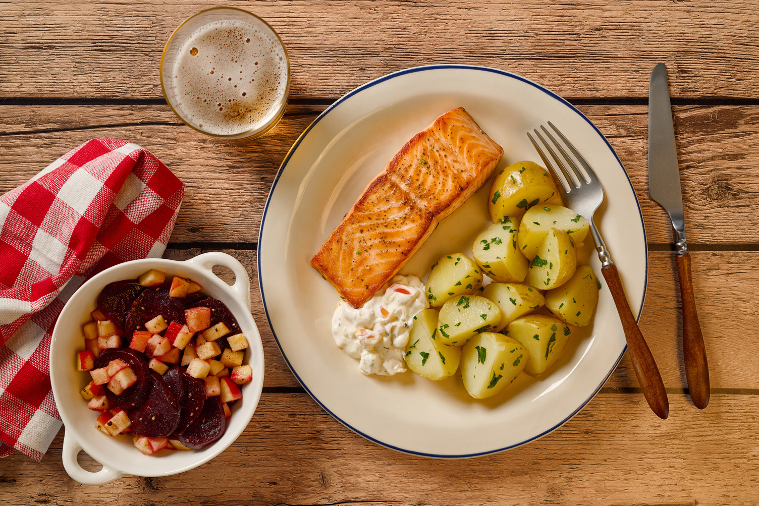 Lachsfilet Hausmacher-Art