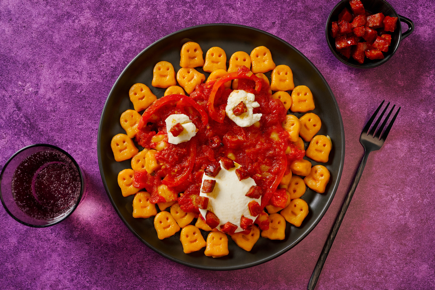 Geister-Gnocchi mit Bacon