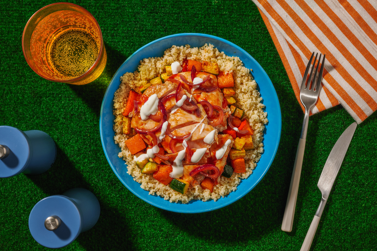 Marleen Jochems' favo: XL portie kalkoenfilet met couscous
