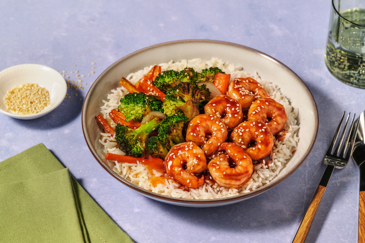Fragrant Asian Prawns