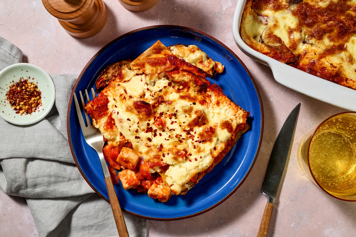 Chicken and Roasted Vegetable Lasagne
