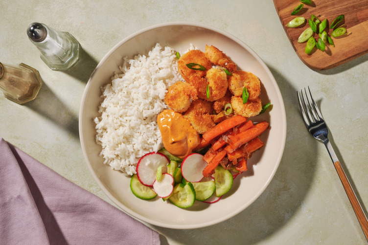Sticky Szechuan Tofu Bowl