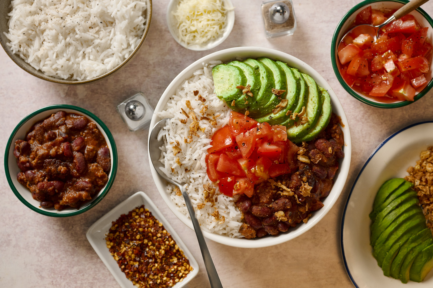 Build Your Own: Double Beef Chilli Con Carne Bowl
