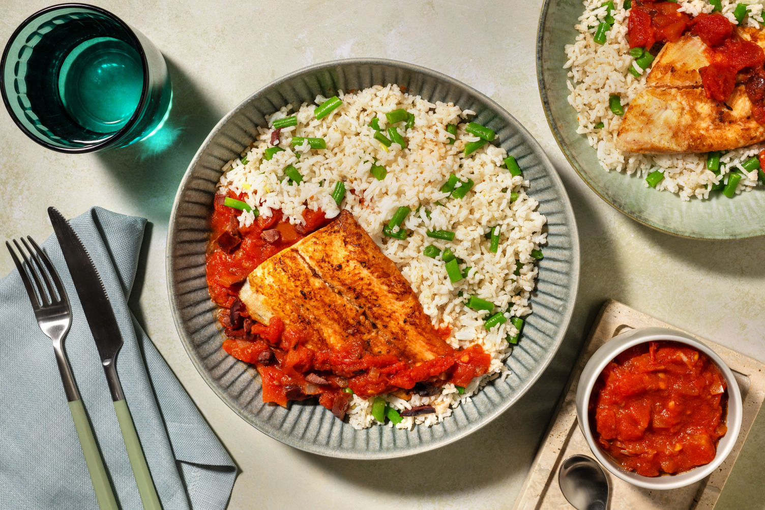 Meksikansk-inspirert barramundi