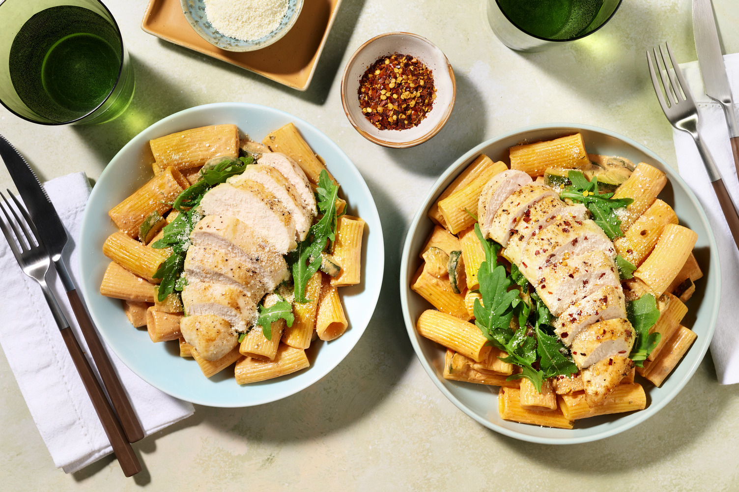 Family Favourite Chicken & Creamy Courgette Pasta