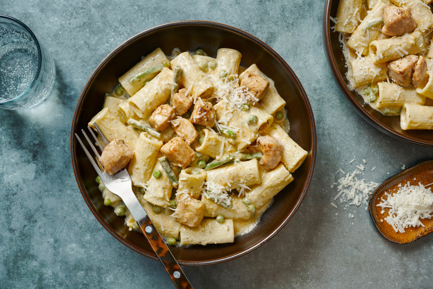 Chicken and Pesto Rigatoni