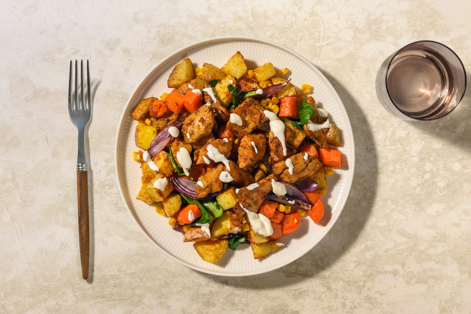 Cajunkryddade växtbaserade kycklingbitar