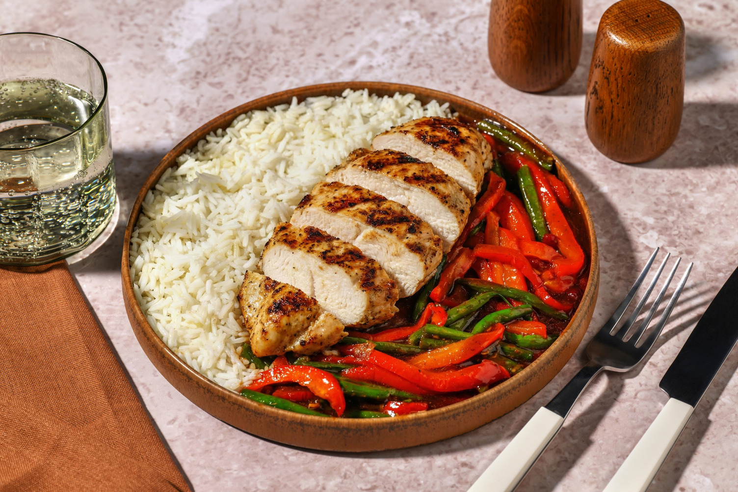 Lychee Style Chicken in Sweet and Sour Cherry Sauce