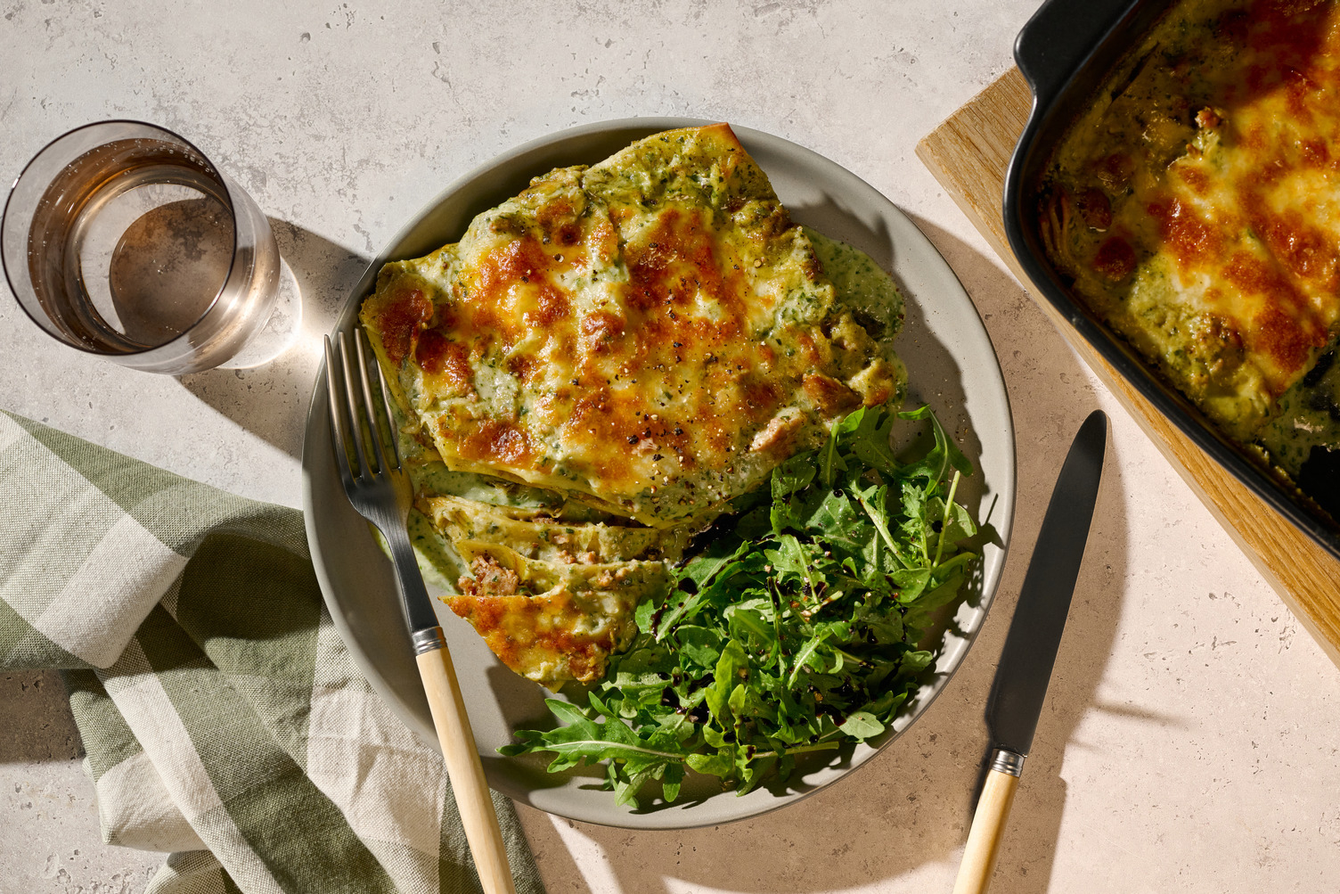 Creamy Two Cheese Beef Lasagne