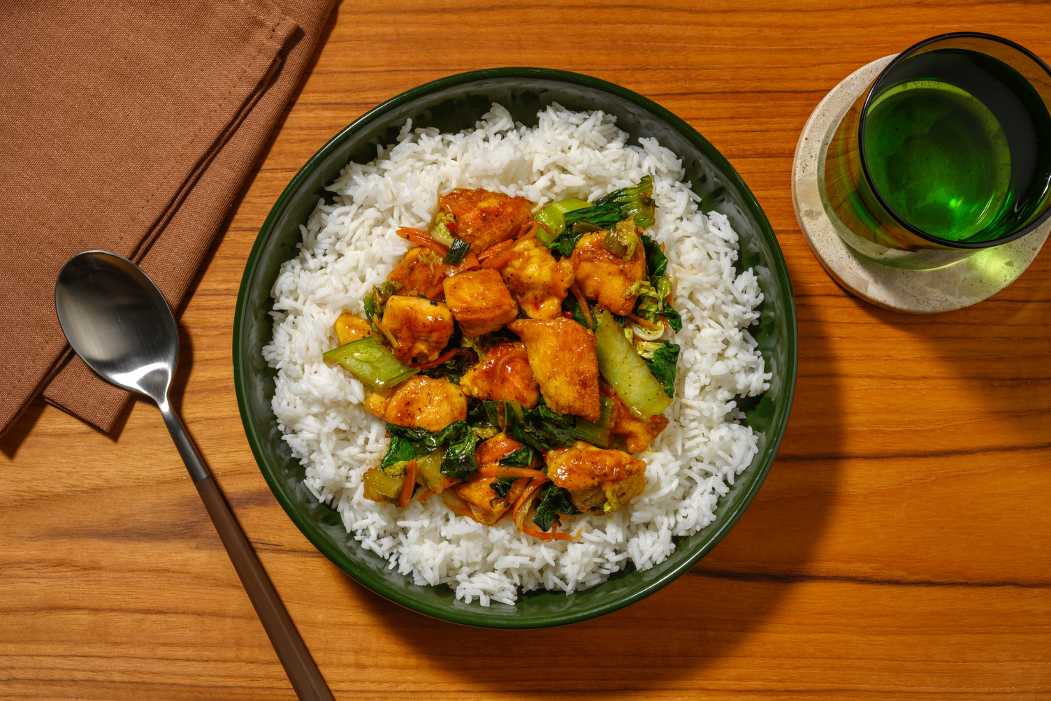 Thai-Style Chicken & Asian Veg Stir-Fry