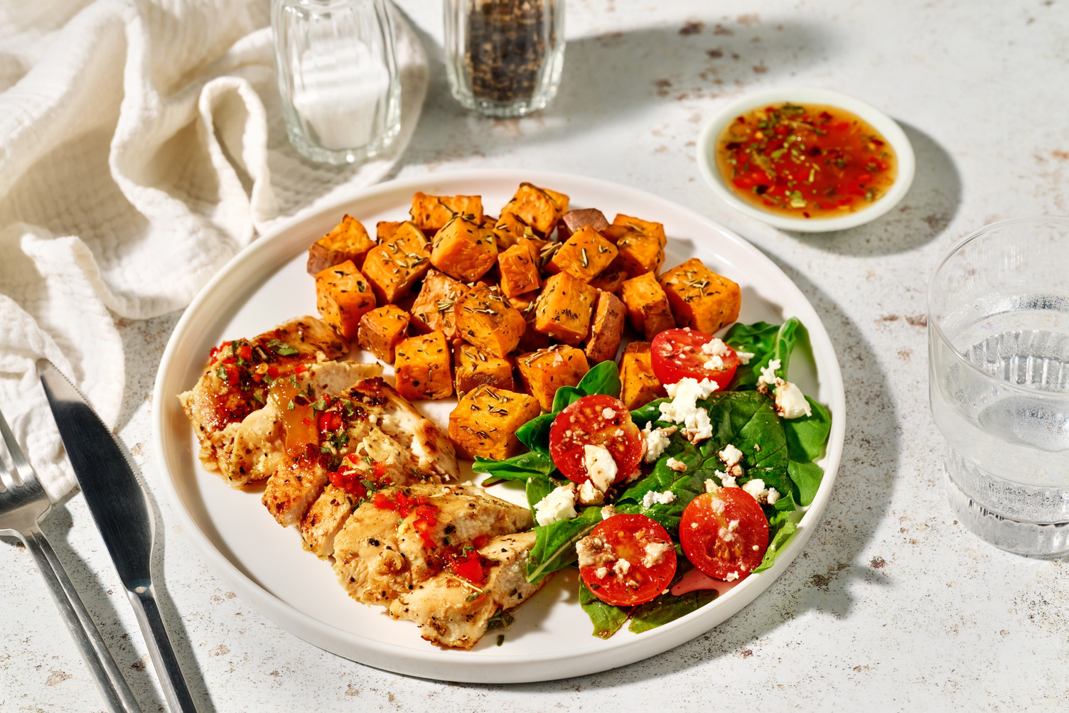 Abuela's Zingy Chicken & Sweet Potatoes
