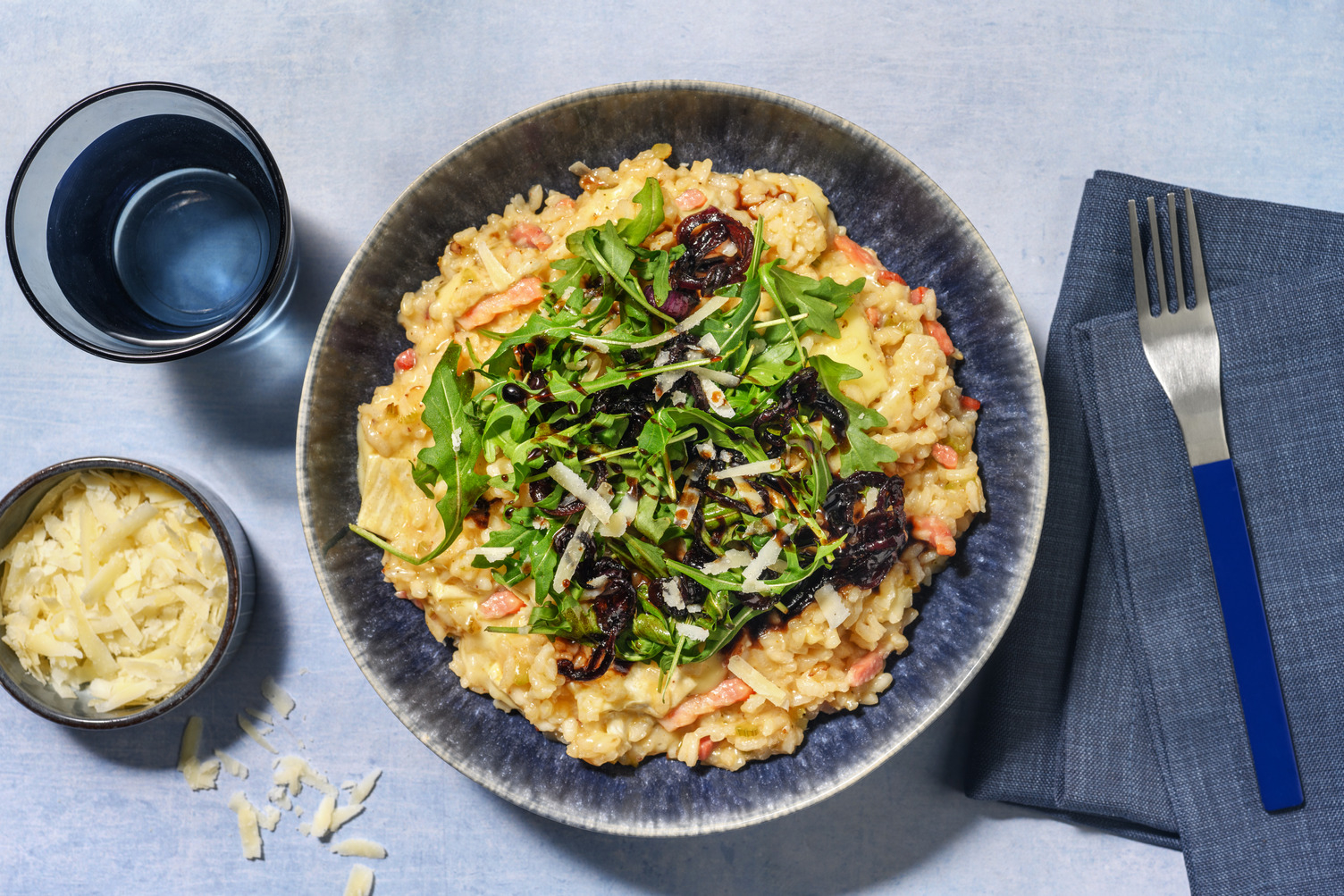 Brie Mine: Creamy Bacon & Brie Risotto