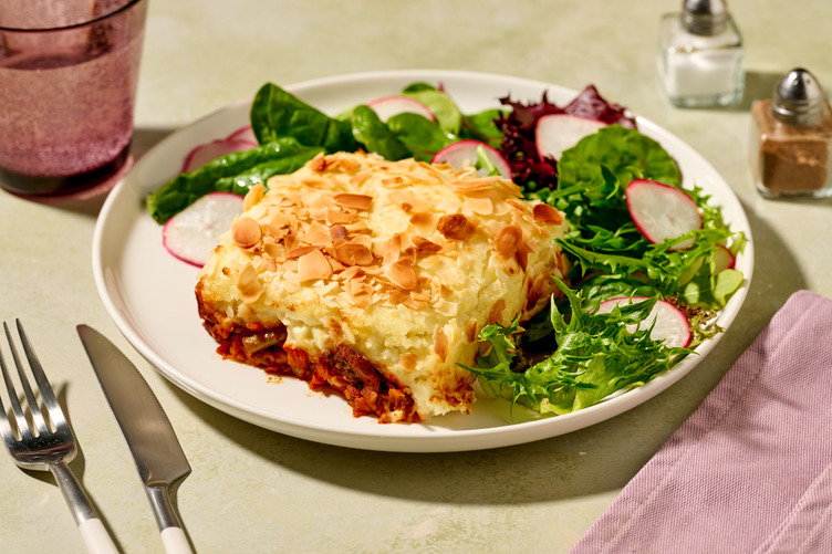 Indian-Style Mushroom & Veggie Curry Pie