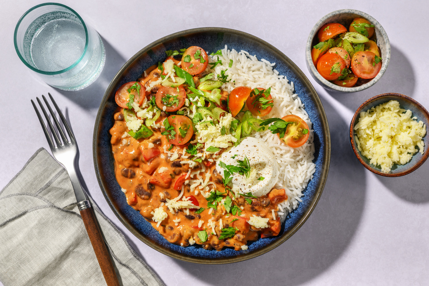 Caribbean Plant-Based Mince, Black Bean & Veggie Chilli