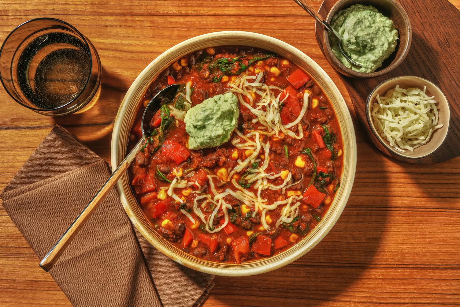 One-Pot Chipotle Chorizo & Black Bean Chilli