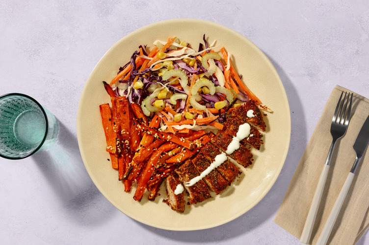 Smokey Southern Chicken & Creamy Corn Slaw