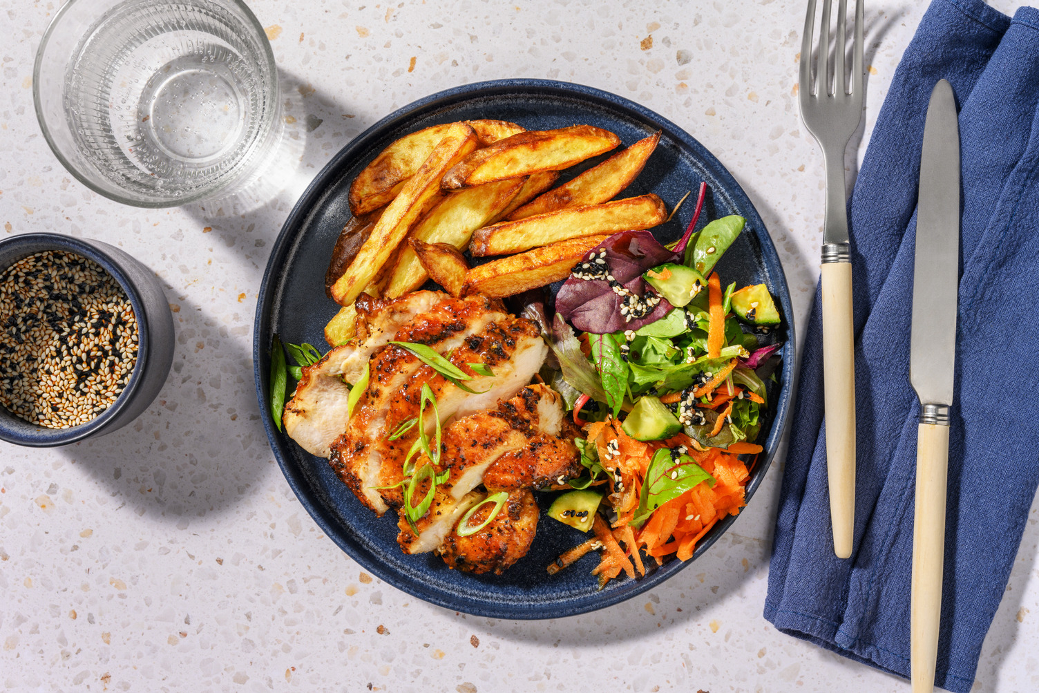 Zesty Lemon Pepper & Miso-Garlic Chicken