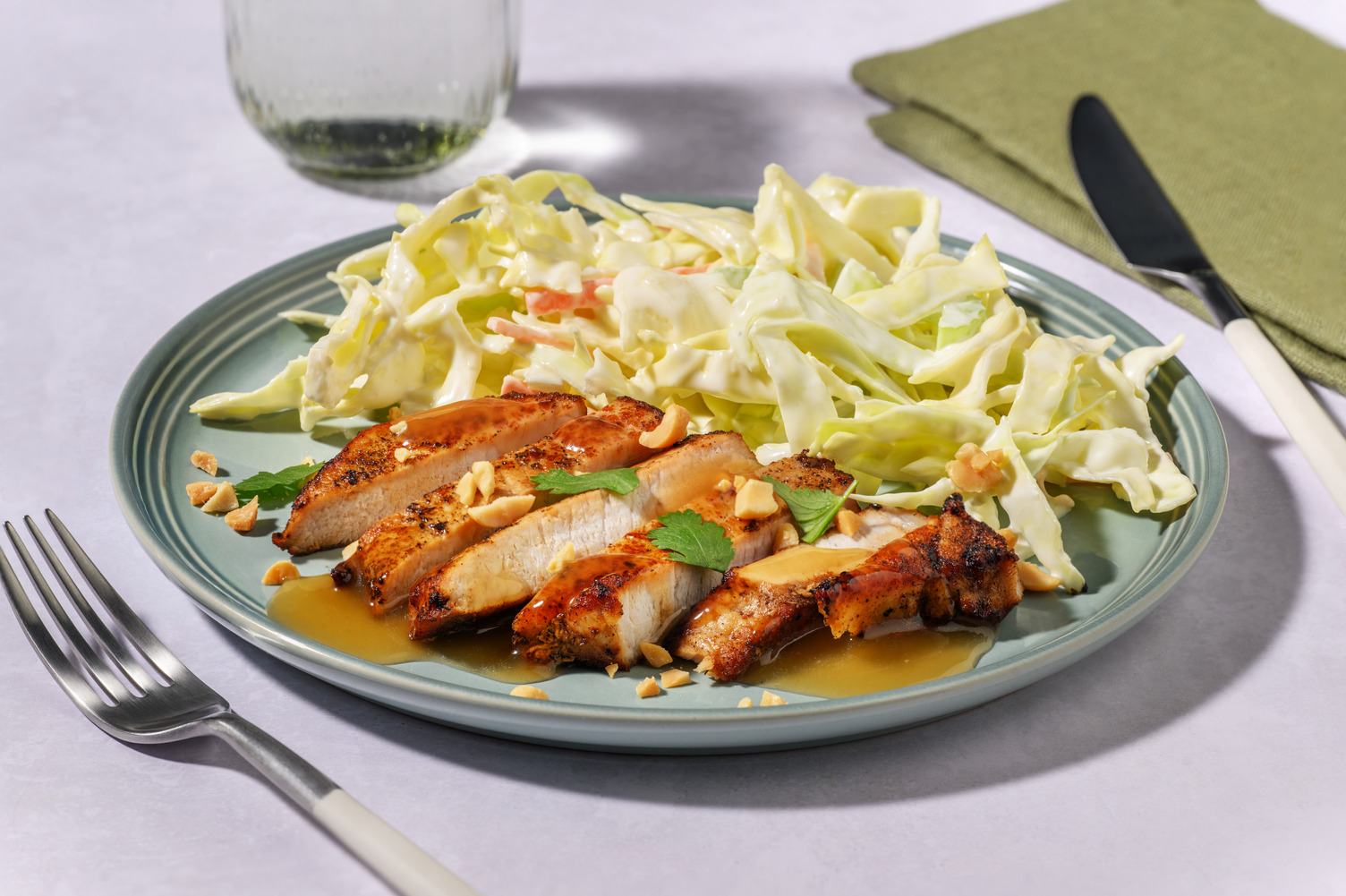 Express Double Asian-Style Pork & Wombok Bowl