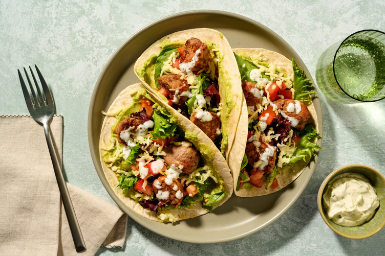 Easy Aussie Lean Beef Meatball Tacos