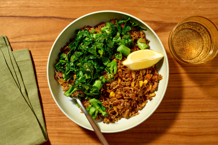 Crispy Bacon & Rapid Veggie Fried Rice