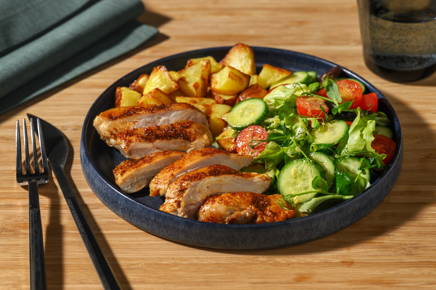 Baked Portuguese-Style Chick'n