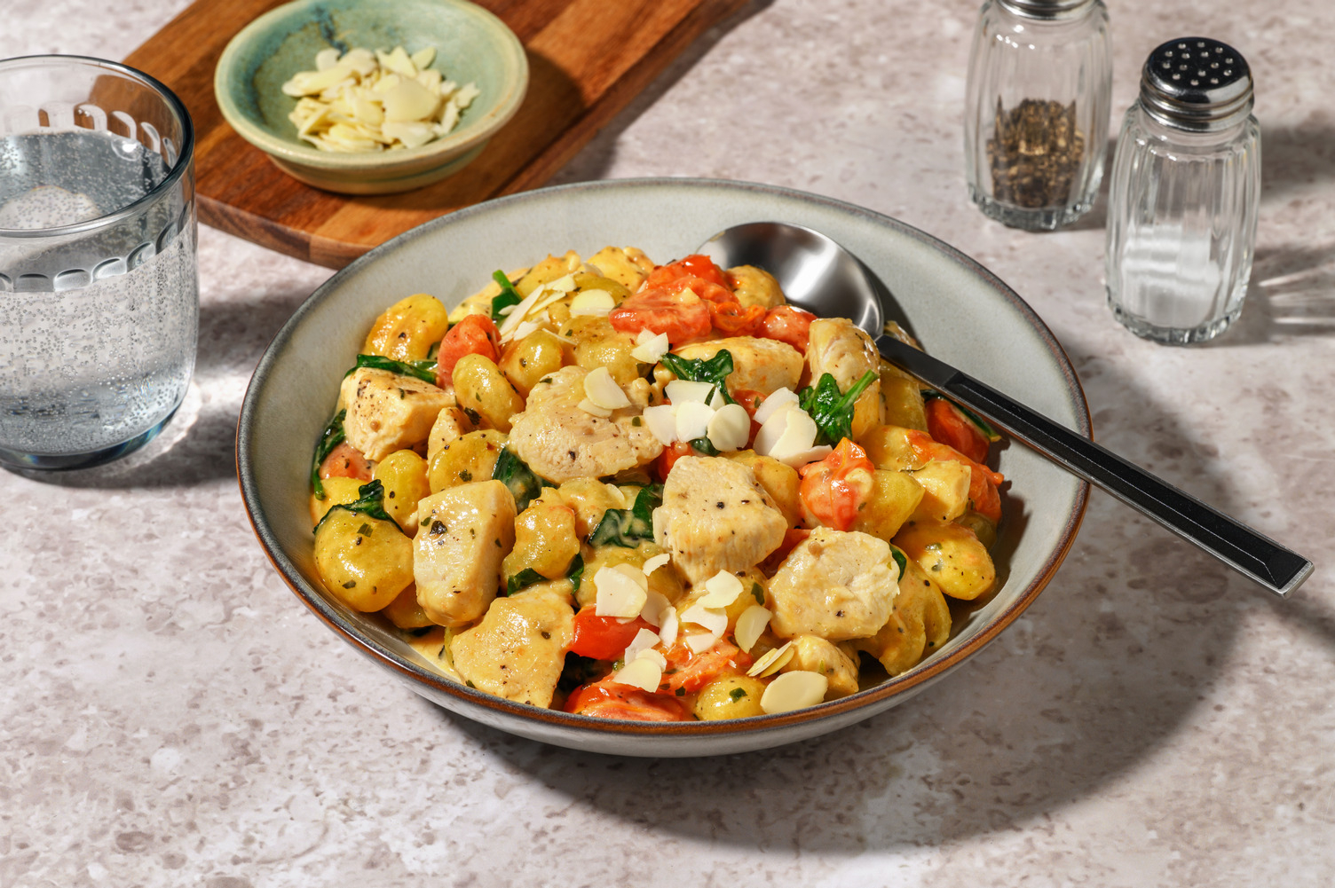 One-Pan Creamy Prawn Gnocchi