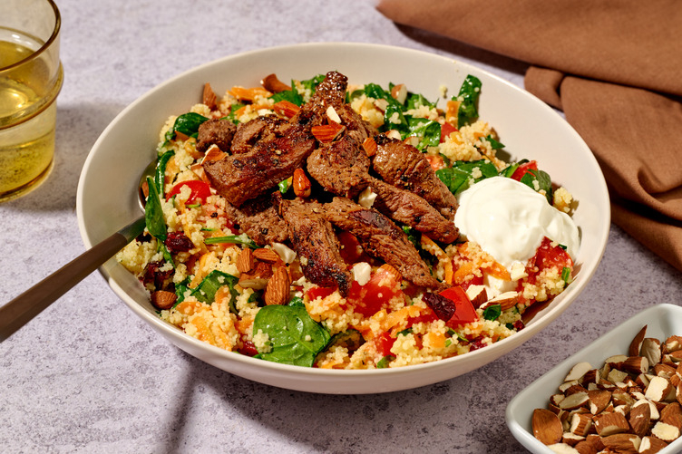 Middle Eastern Double Beef & Jewelled Couscous