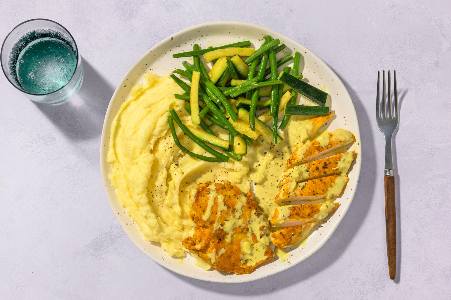 Double Decadent Chicken & Creamy Parmesan Sauce