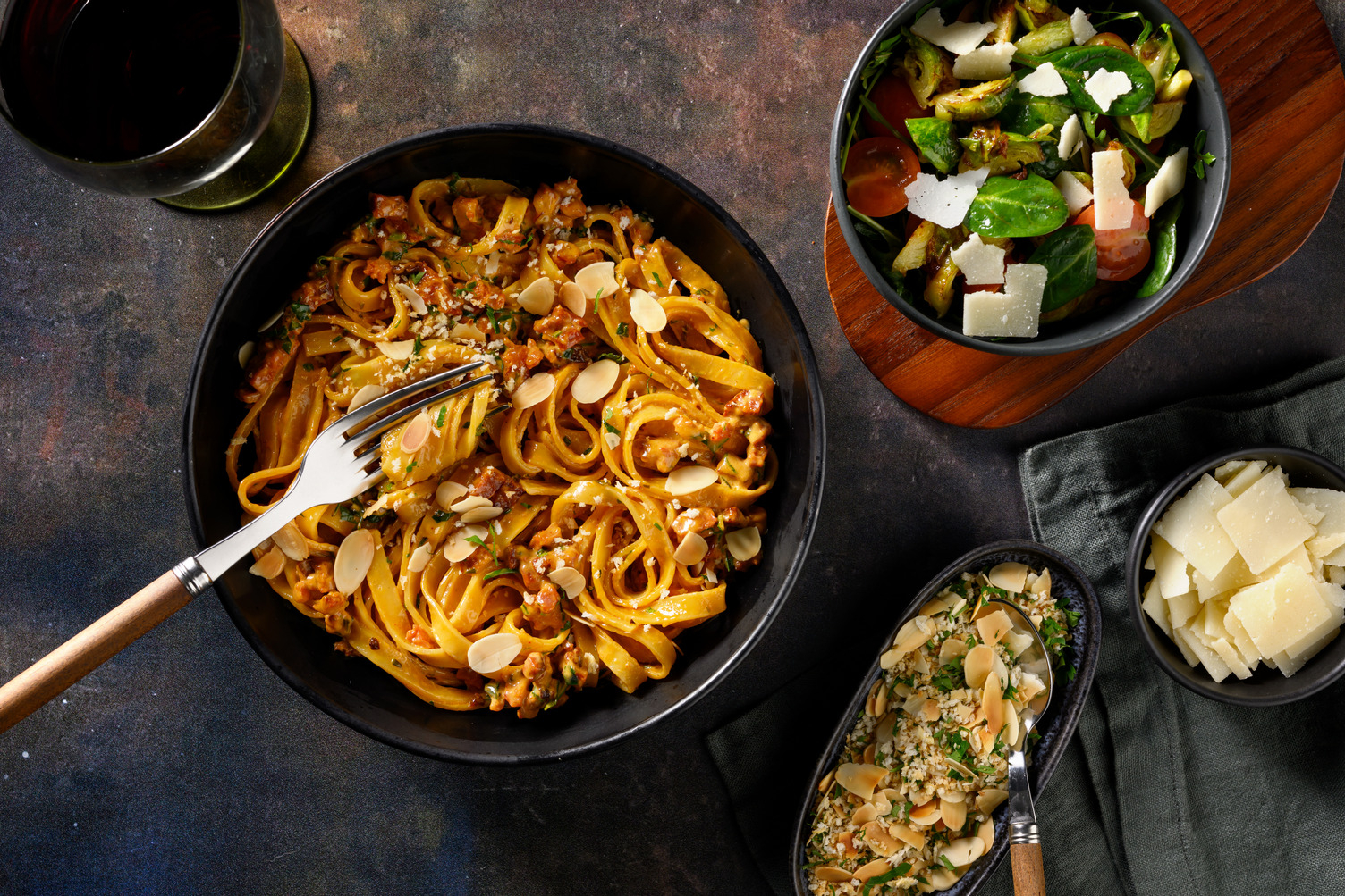 Creamy Chorizo & Fresh Fettuccine Feast