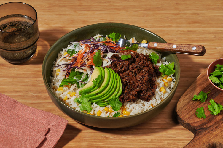 Sweet & Savoury Beef Mince Bowl