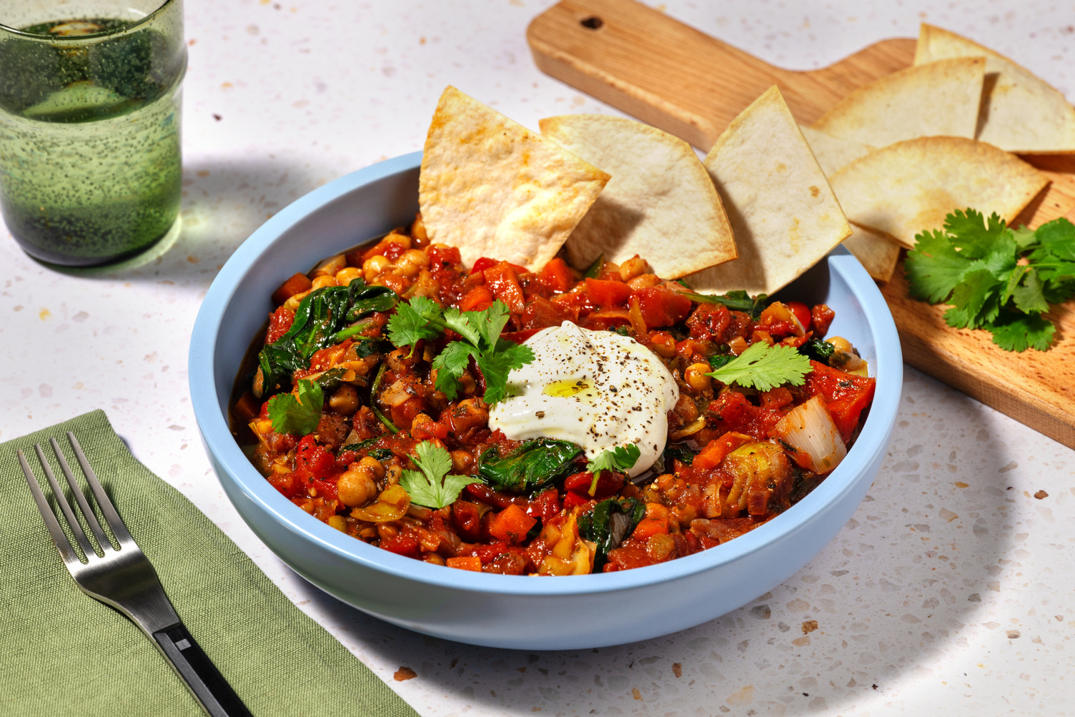 Chermoula-Spiced Chickpea & Veggie Stew