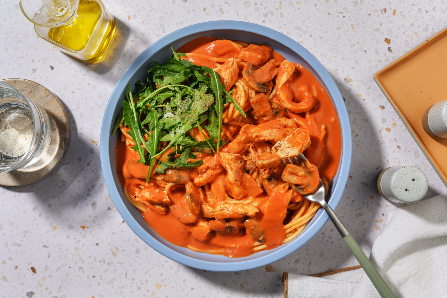 Chicken & Mushroom Parma Rosa Presto Pasta