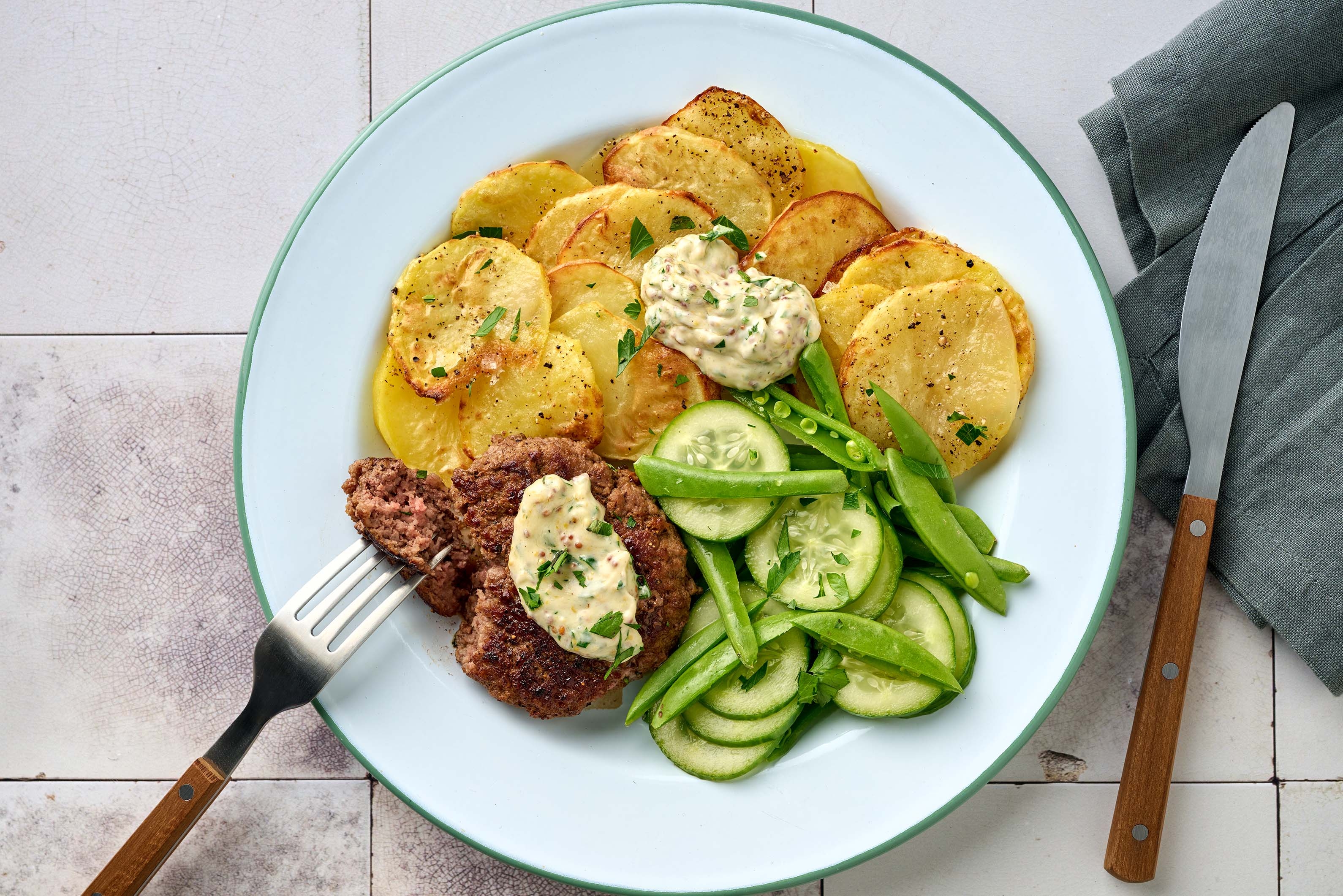 Carb Smart French Impossible® Burger Patties