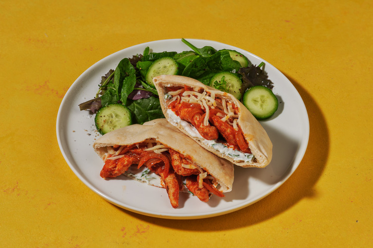Fast-Fired Tandoori Haloumi Pita Pockets