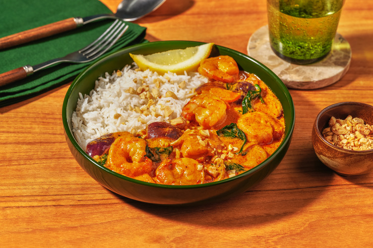 Moilee-Style Chicken Curry & Garlic Rice