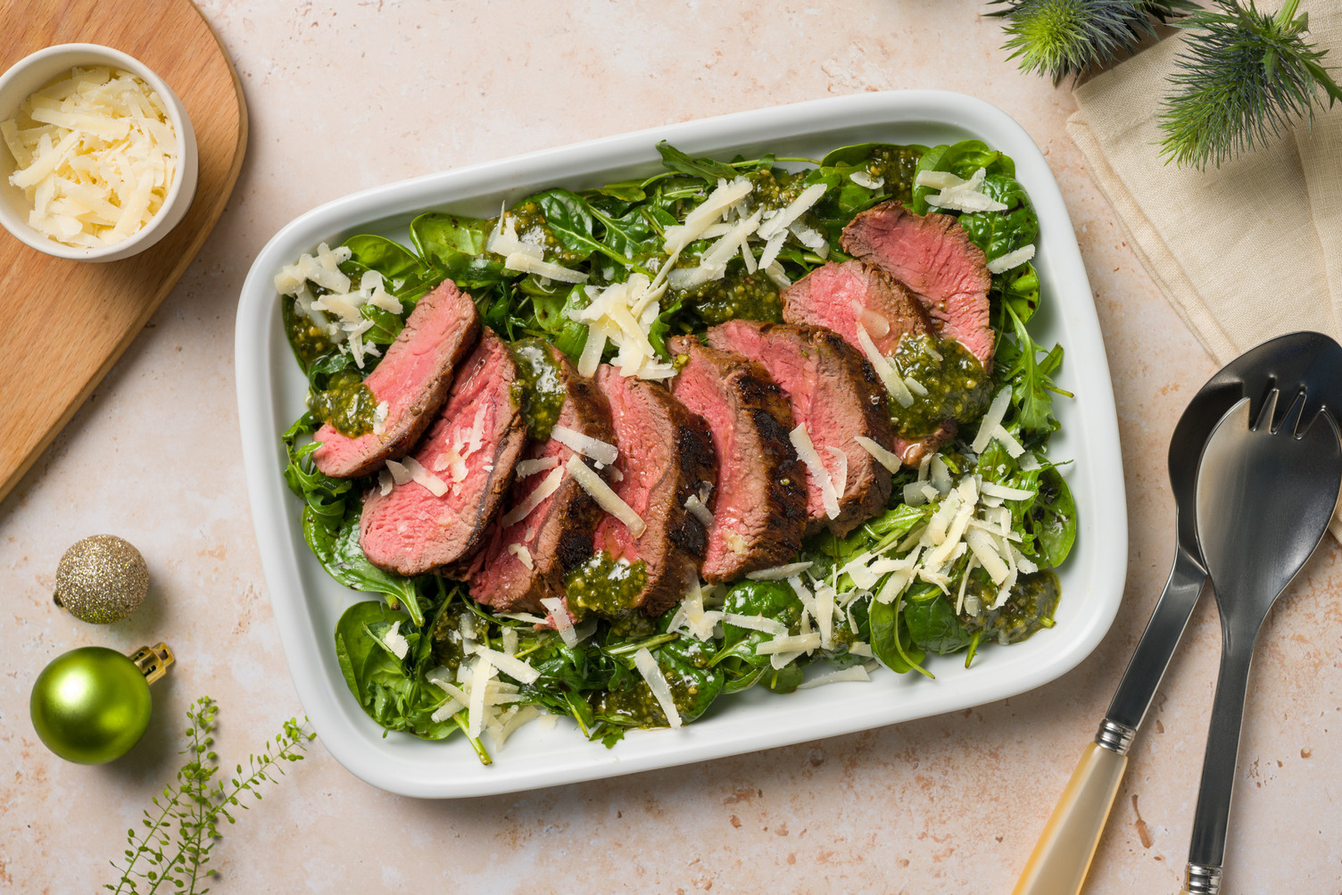 [Silly Szn Platter] NZ Tagliata Beef Rump & Rocket