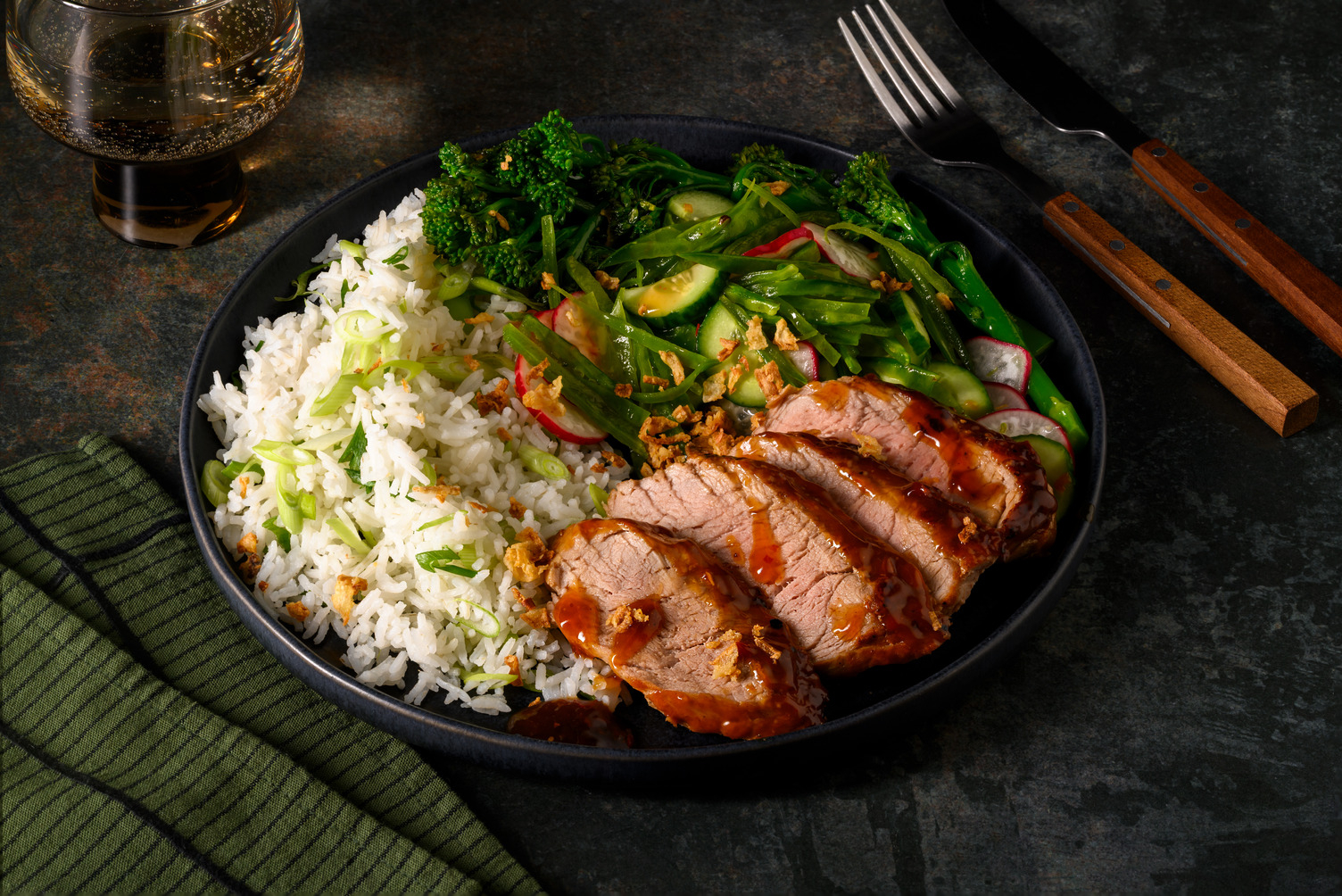 Deluxe Oyster-Glazed Pork Fillet 