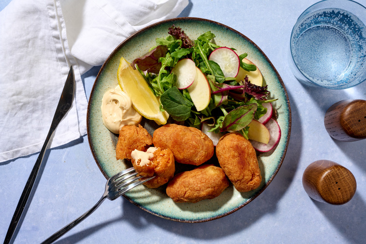 Smoked Ham Croquetas & Smokey Aioli 