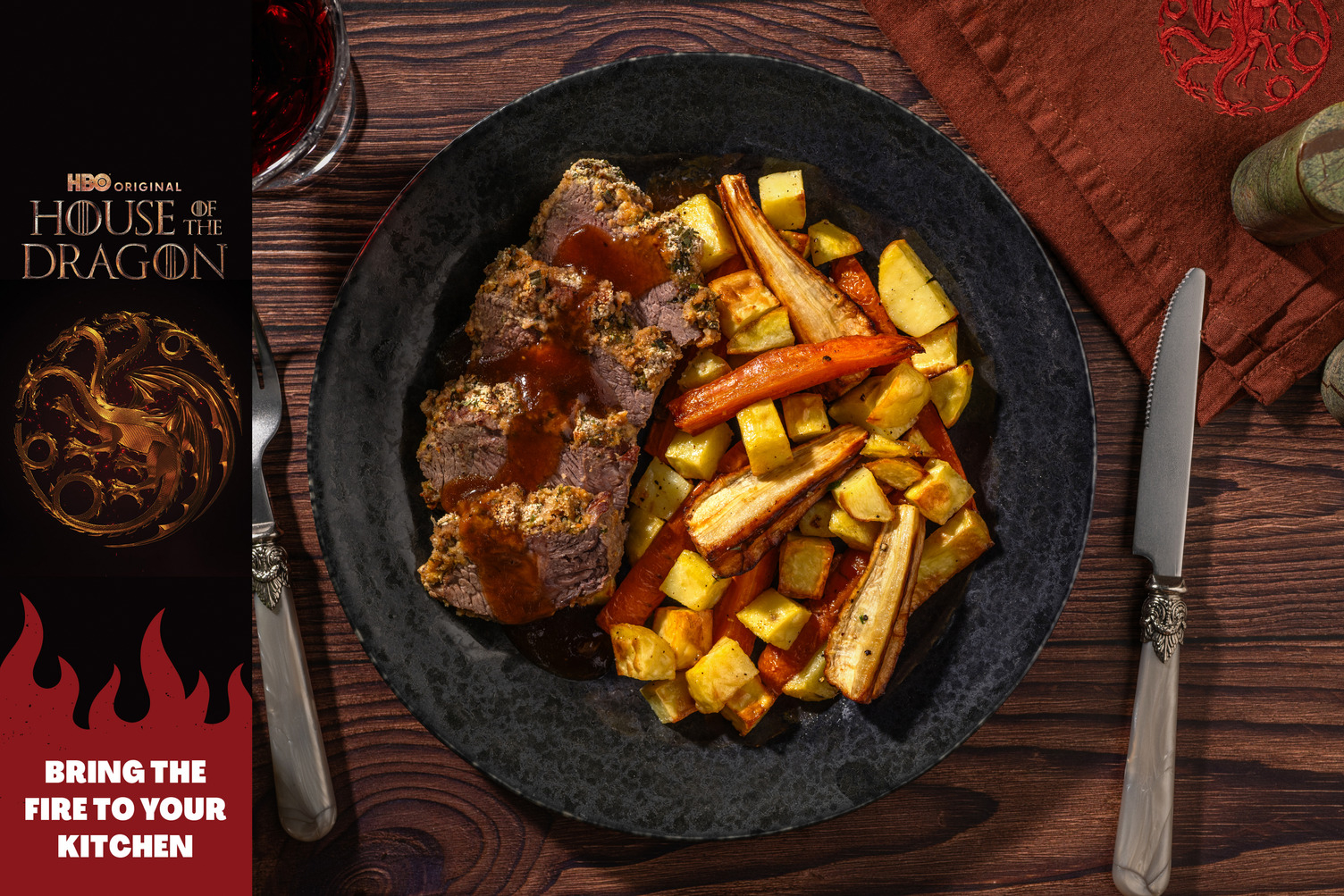 Herb & Fire Roasted Beef Rump