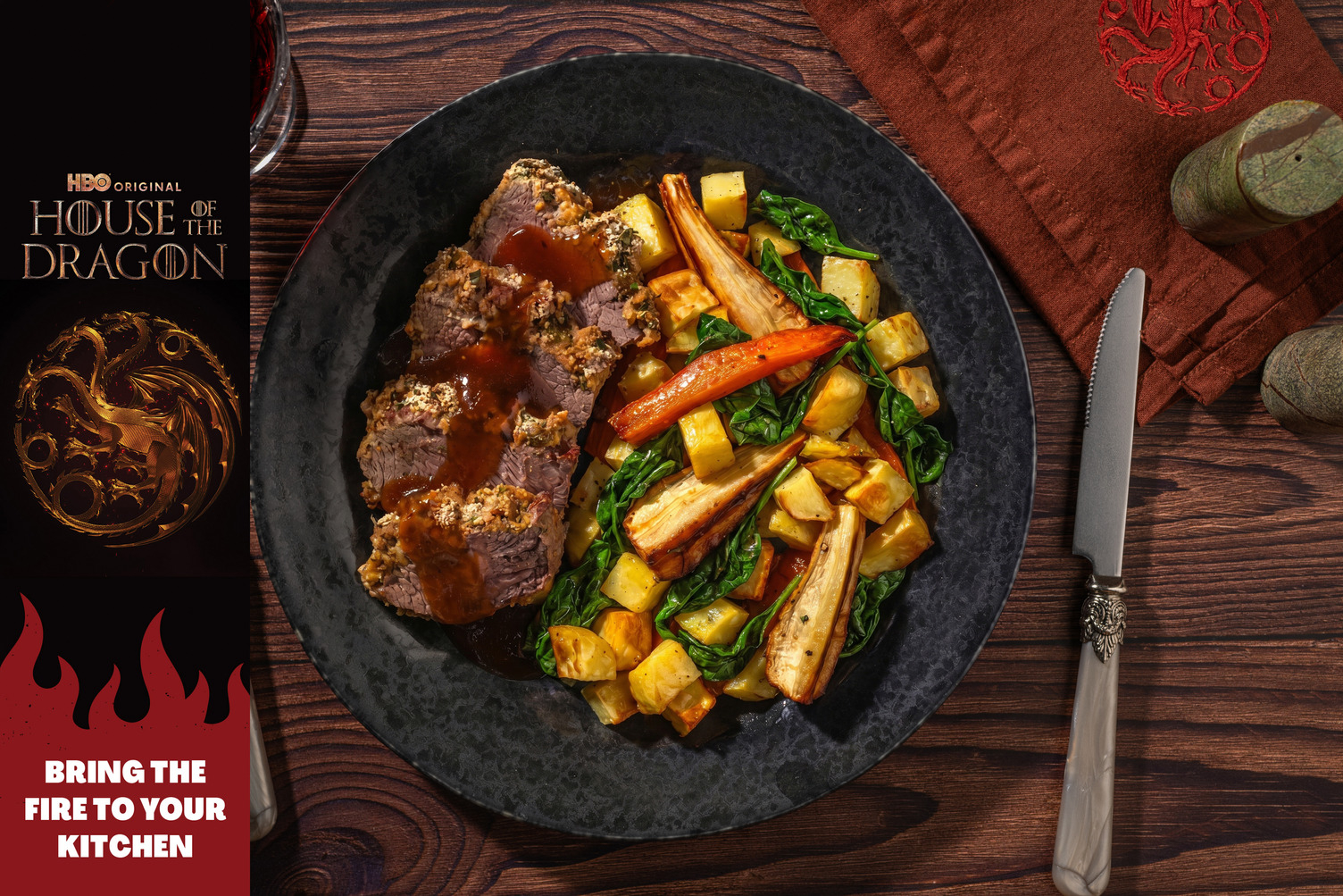 Dracarys Herb & Fire Roasted Lamb
