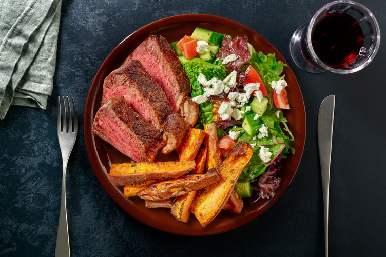 Double Classic Roast Lamb & Sweet Potato Wedges