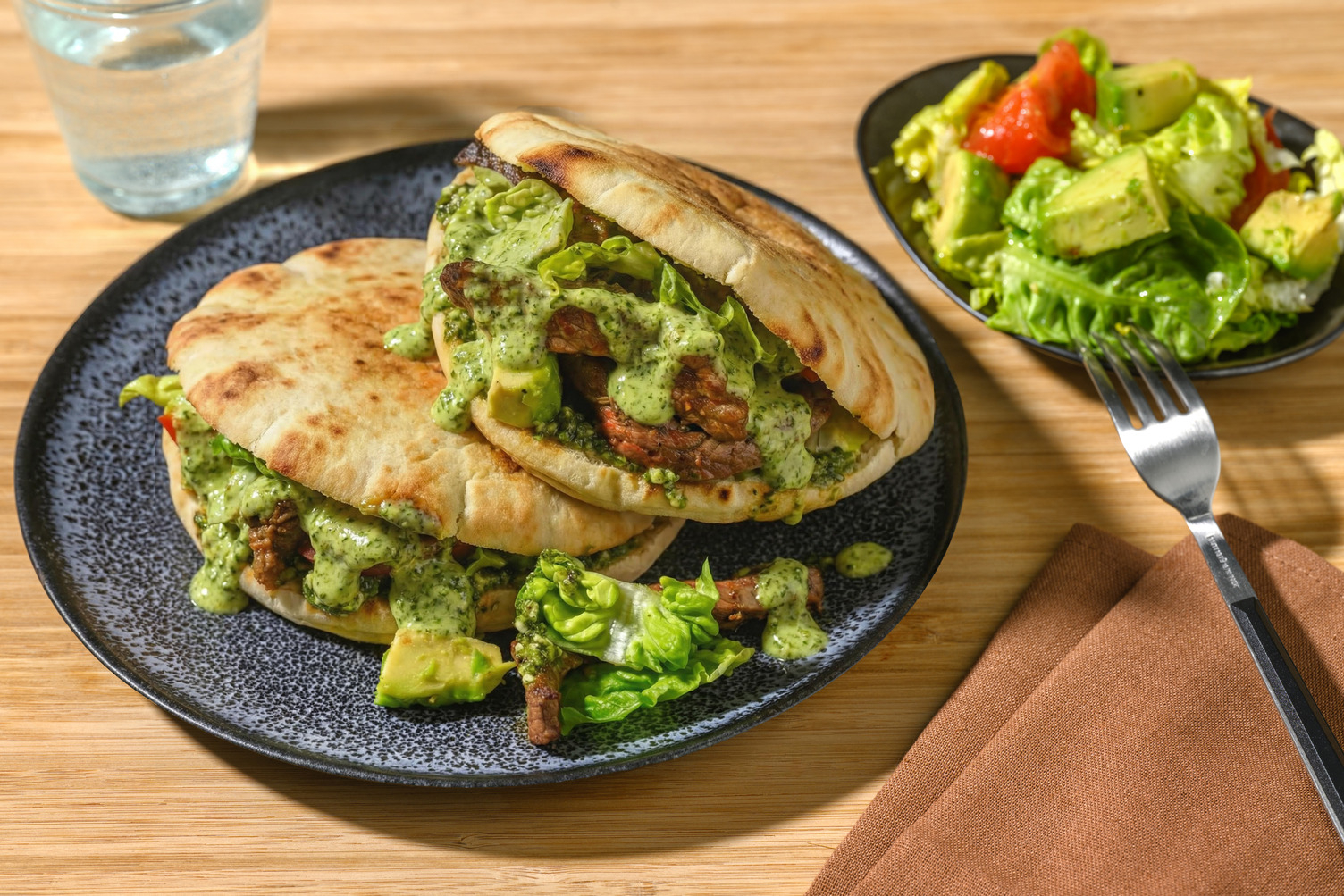 Easy As Herby Beef Pita Pockets